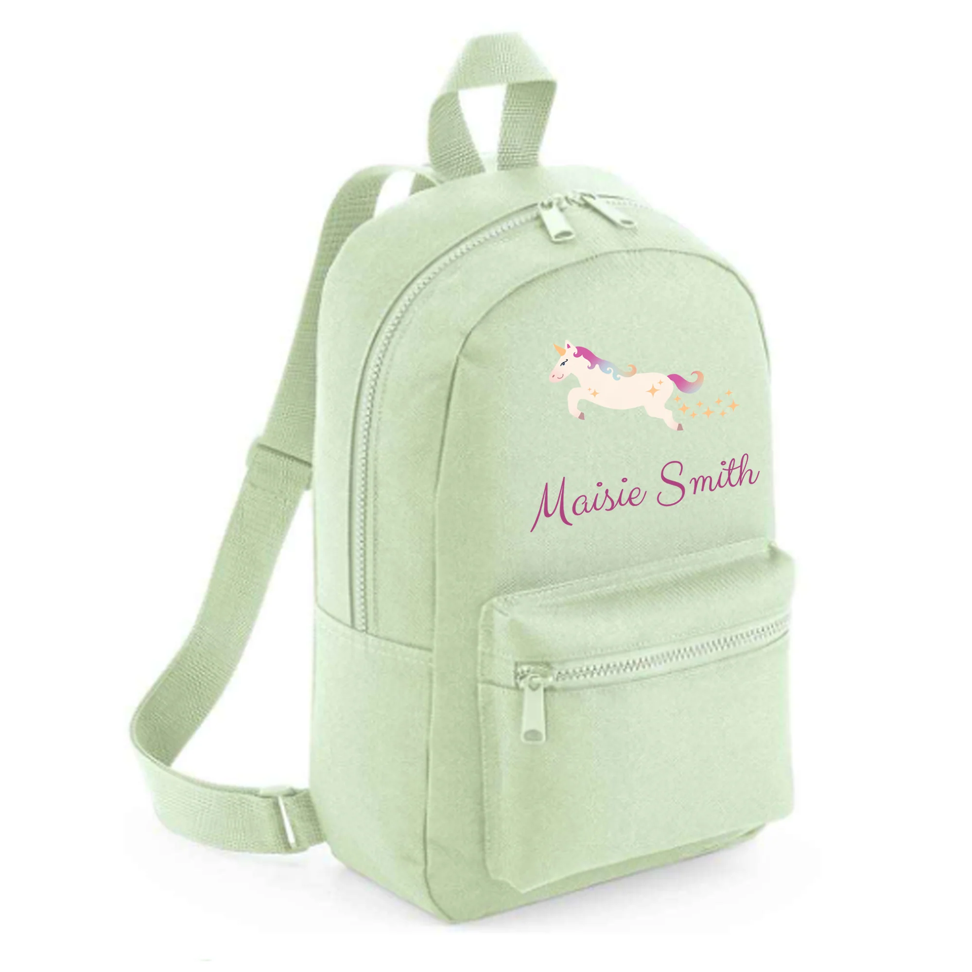 Personalised Kids 7L Backpack - Unicorn Design - Image 3