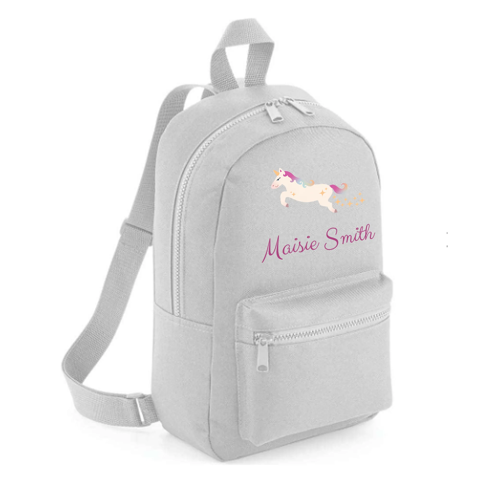 Personalised Kids 7L Backpack - Unicorn Design - Image 6