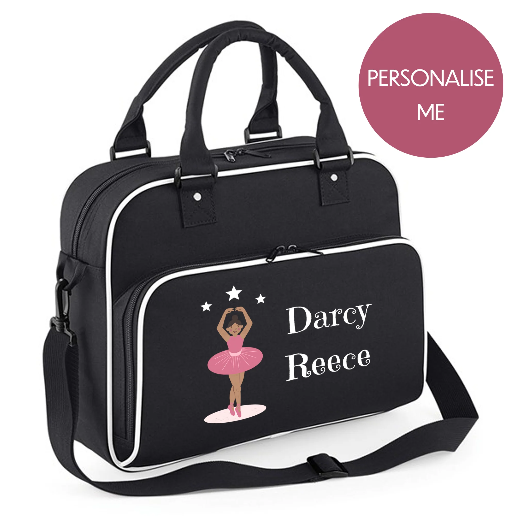 Personalised Kids Kit Bag - Custom Ballet Dance Bag for Girls, Sports Football Boot Bag for Boys, Gym Bag With Name - Image 3