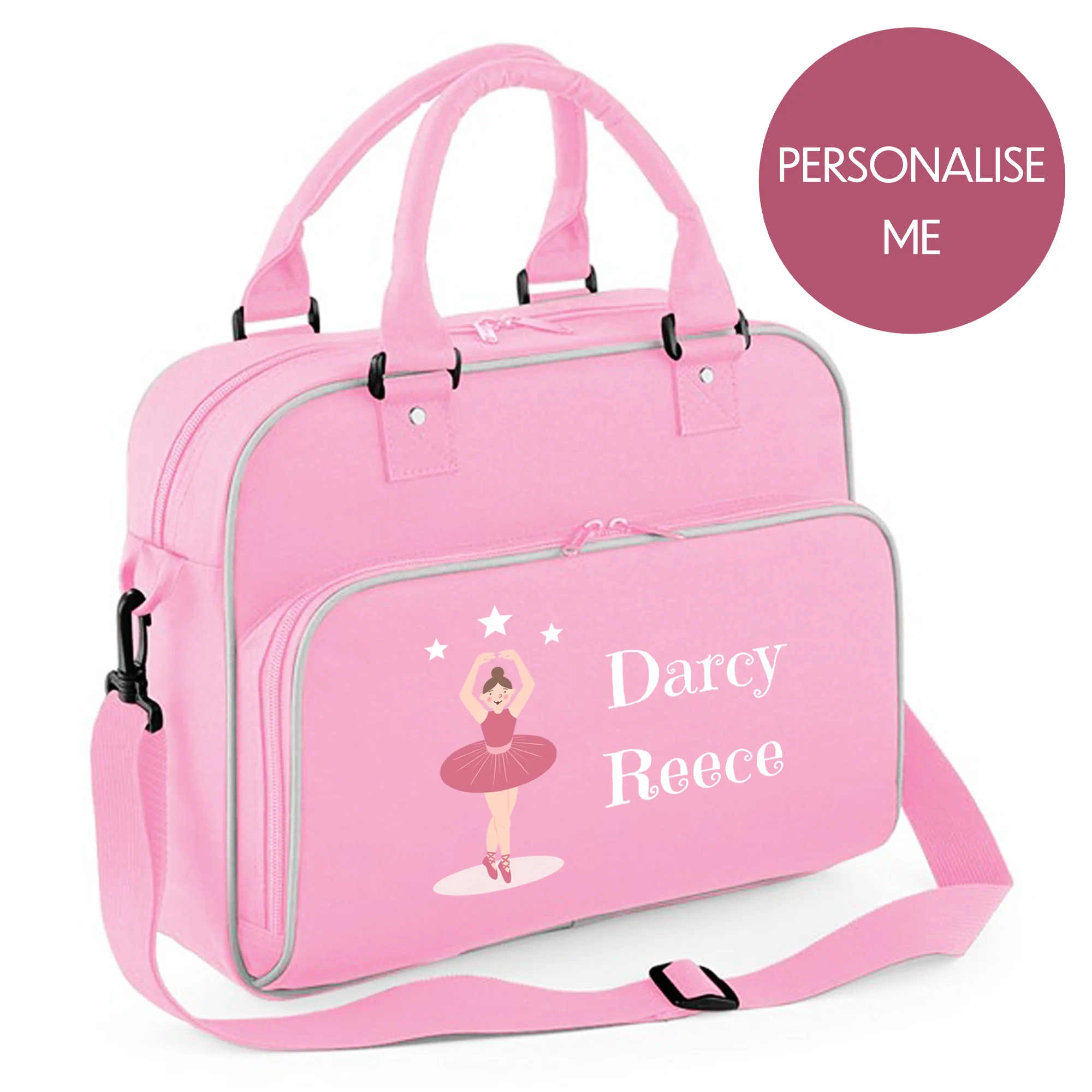 Personalised Kids Kit Bag - Custom Ballet Dance Bag for Girls, Sports Football Boot Bag for Boys, Gym Bag With Name - Image 4