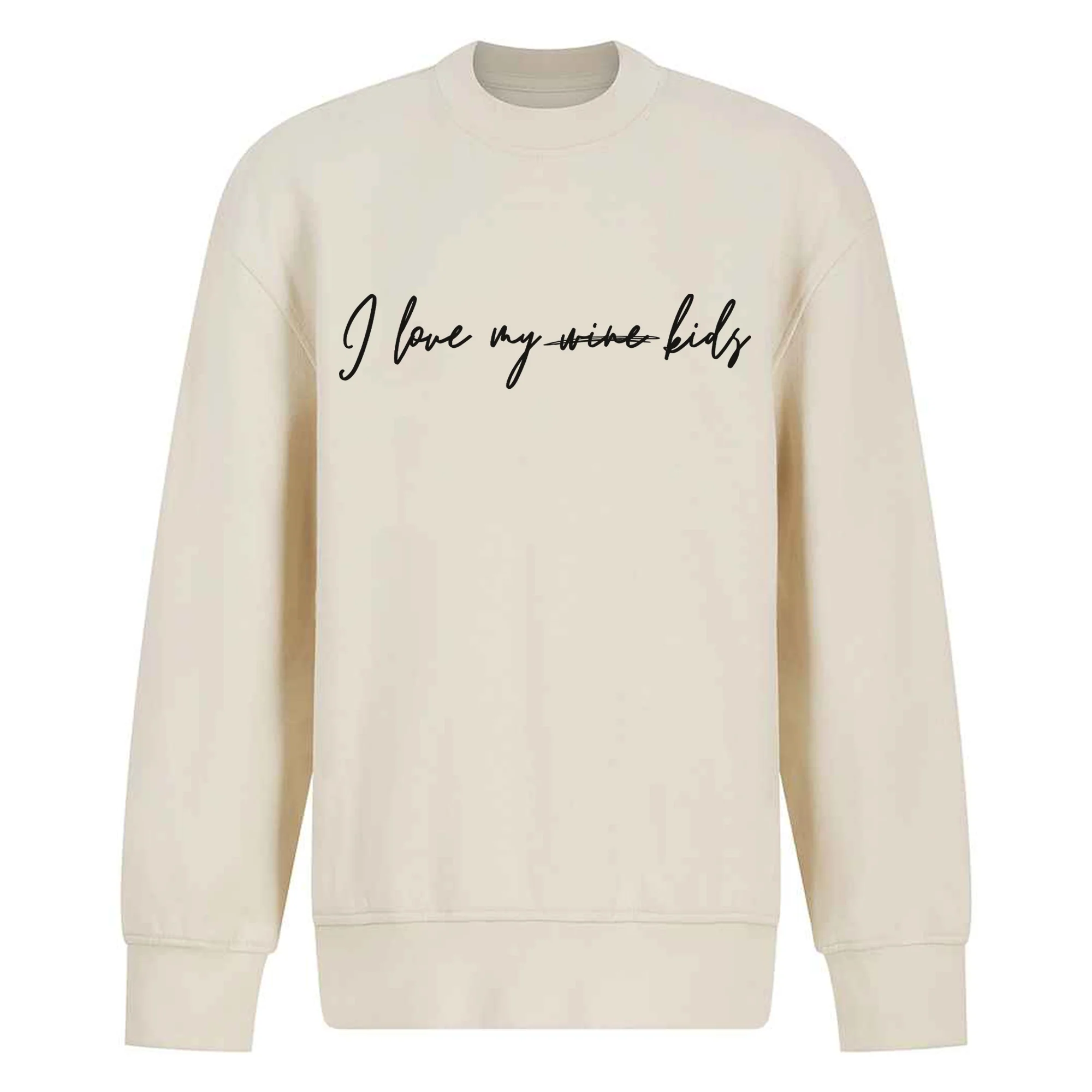 Mothers' Day Sweater - I Love Wine Design - Image 3
