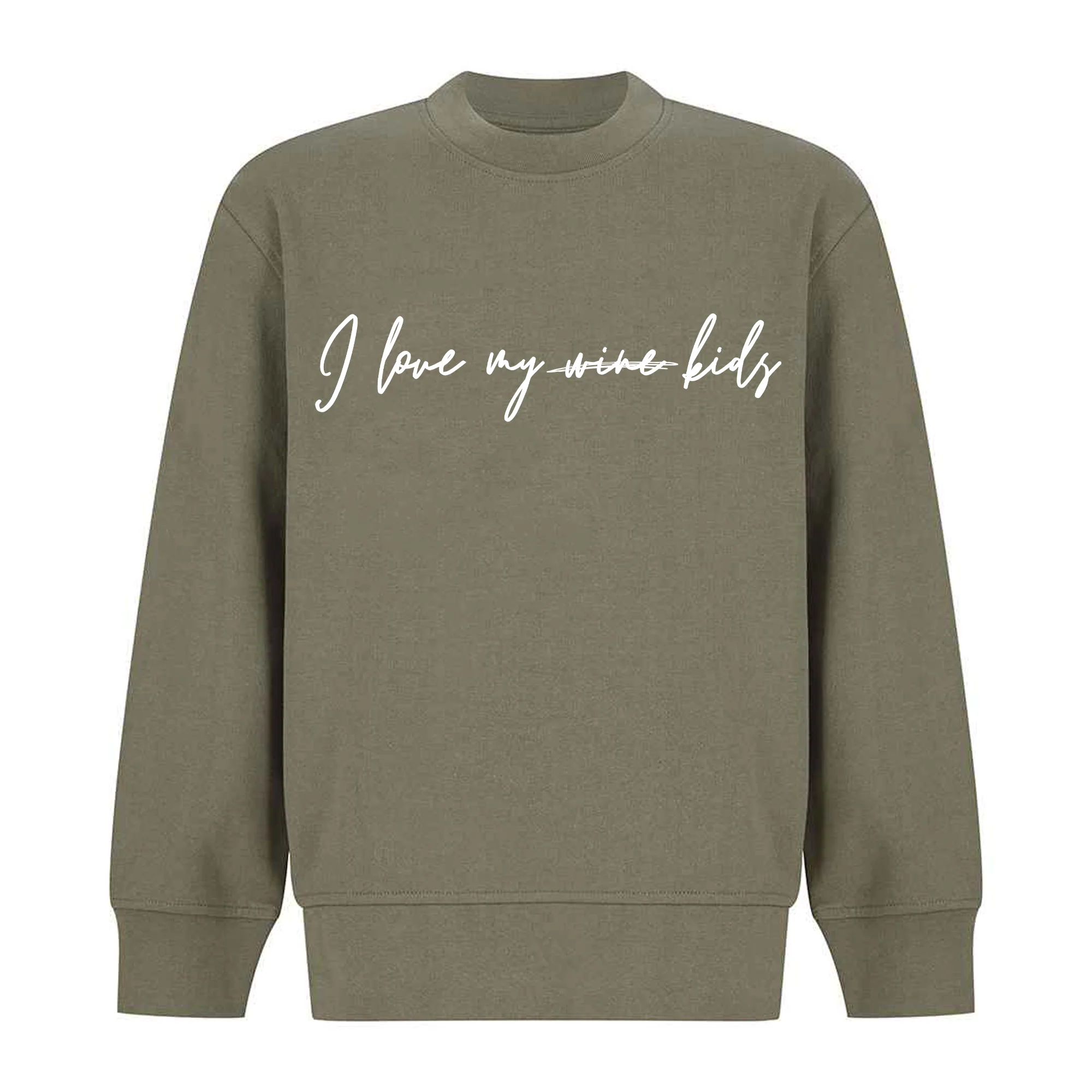 Mothers' Day Sweater - I Love Wine Design - Image 5