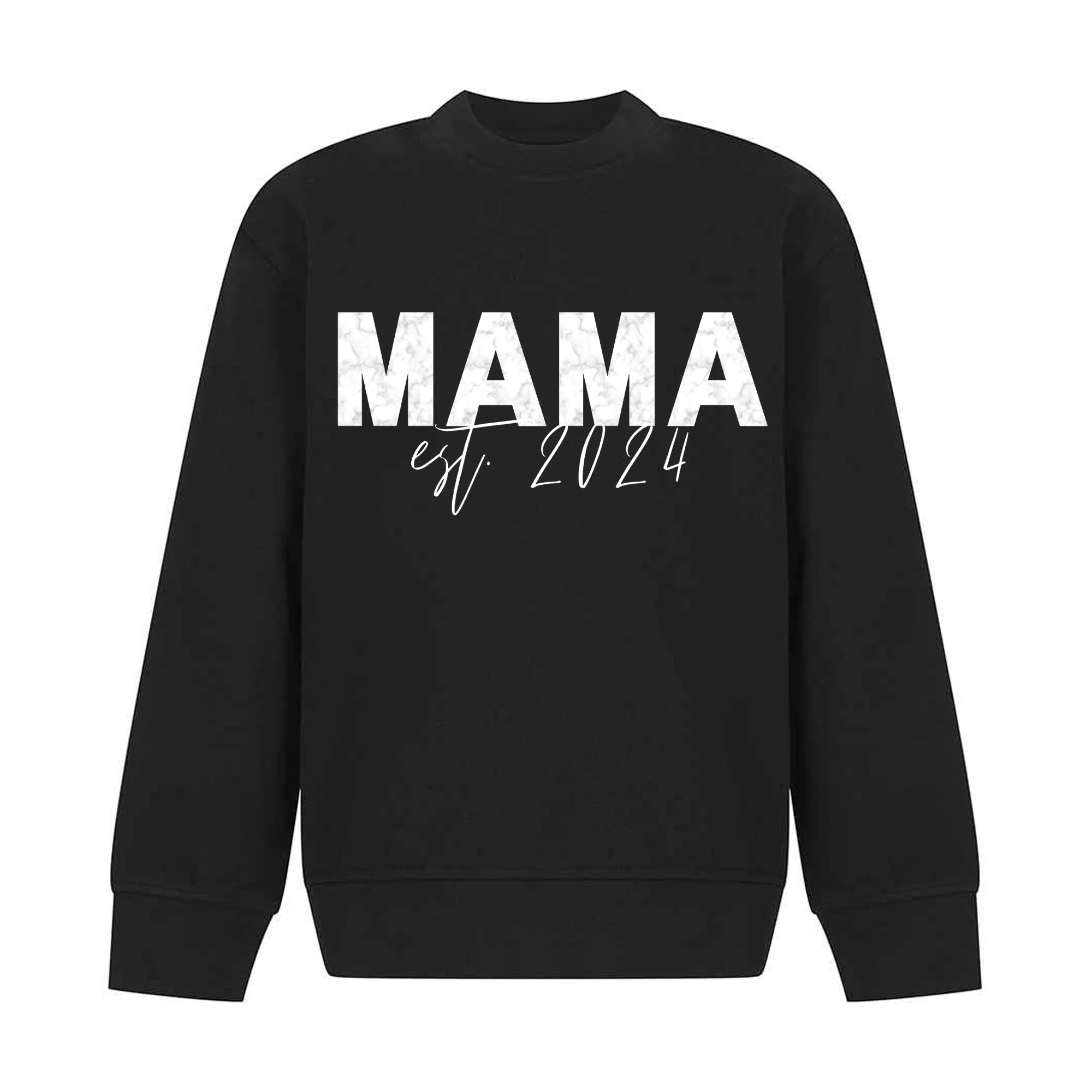 Personalised Mothers' Day Sweater - Marble Mama Design - Image 3
