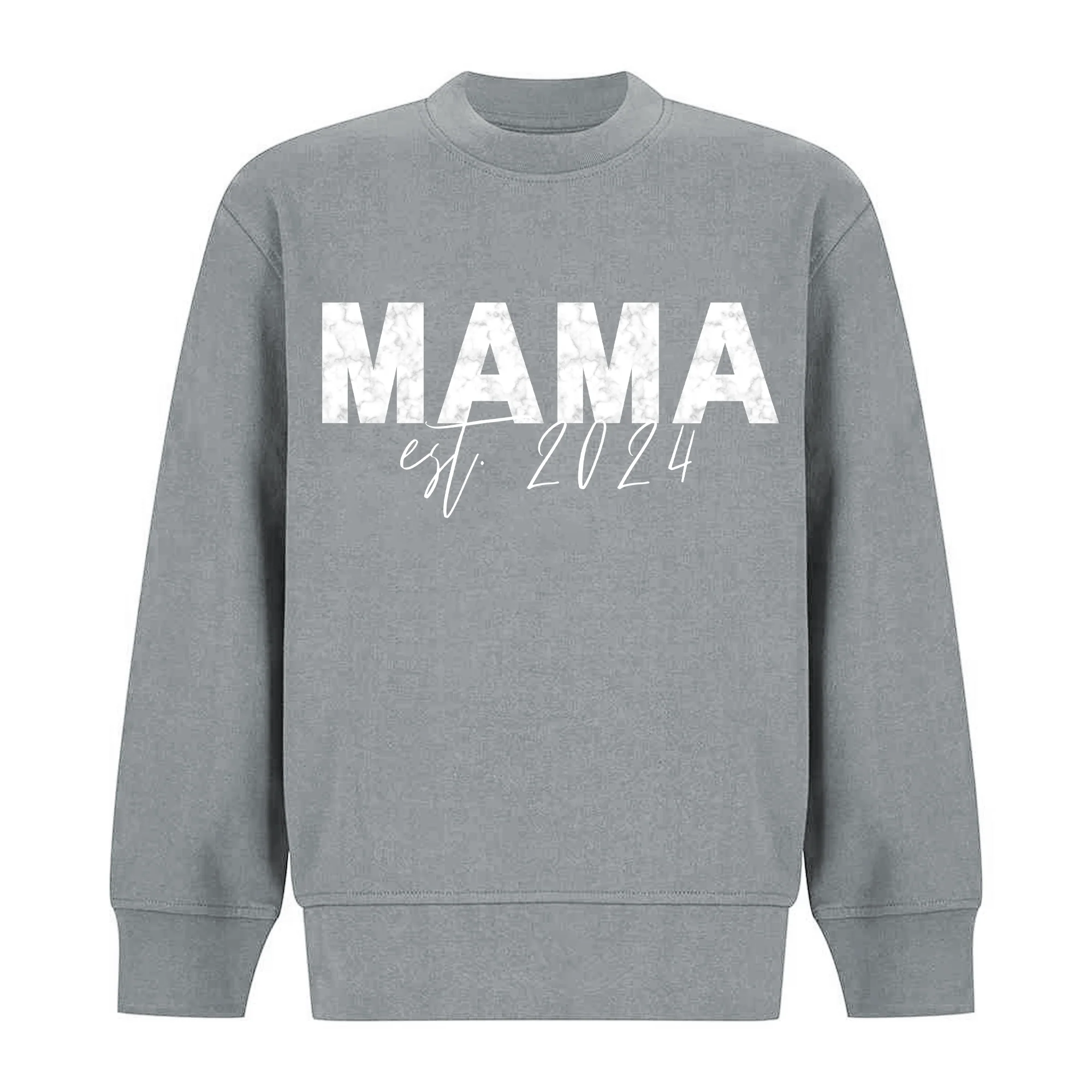 Personalised Mothers' Day Sweater - Marble Mama Design - Image 4
