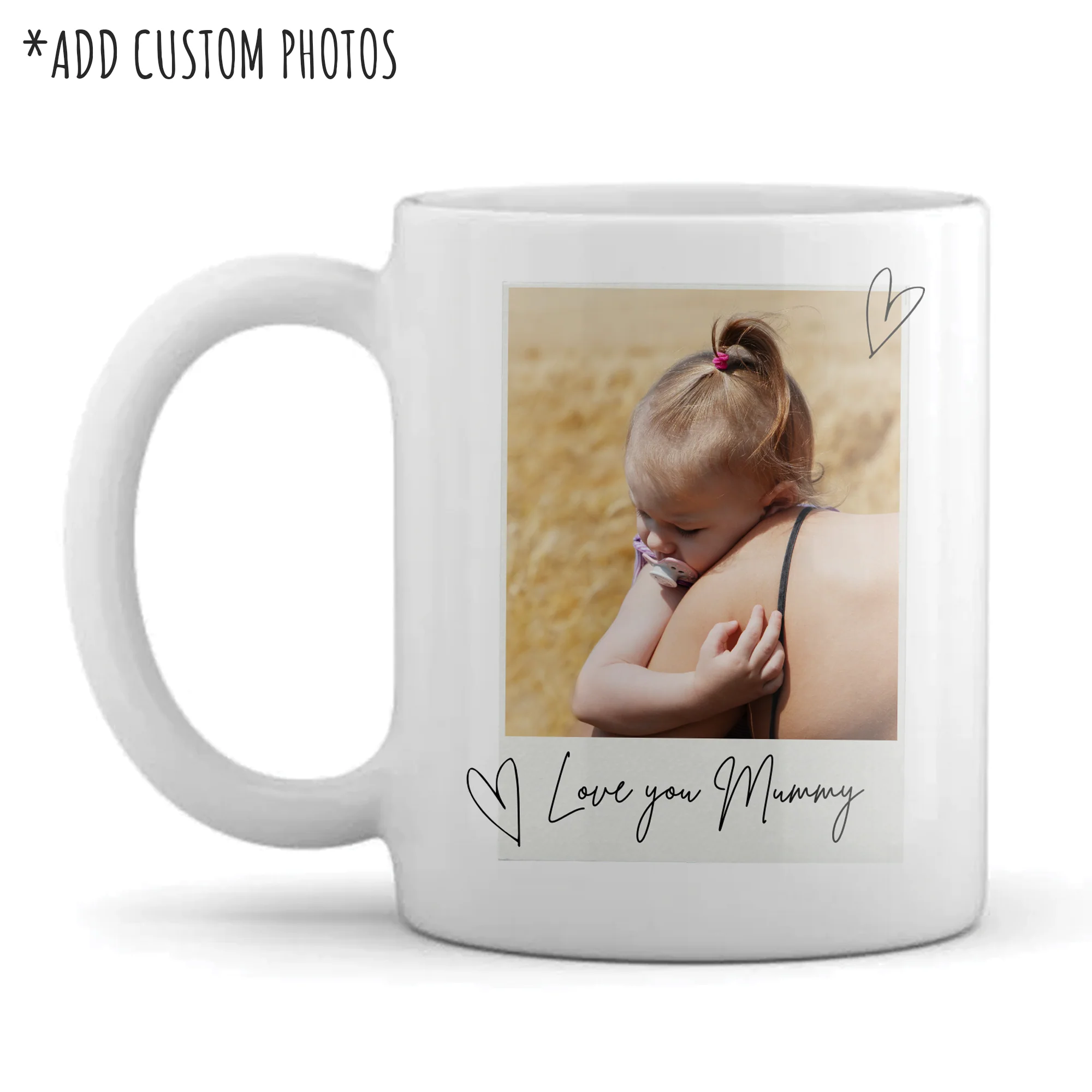 Personalised Mug - For Her - Polaroid Design