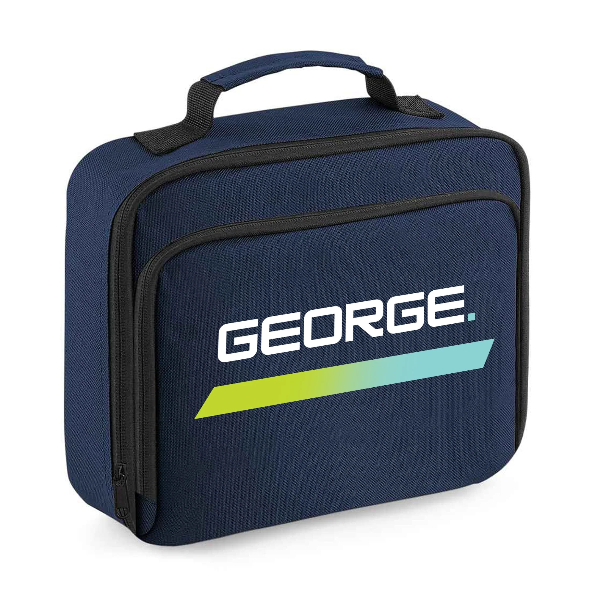 Personalised Neon Line - Lunch Bag - Image 2