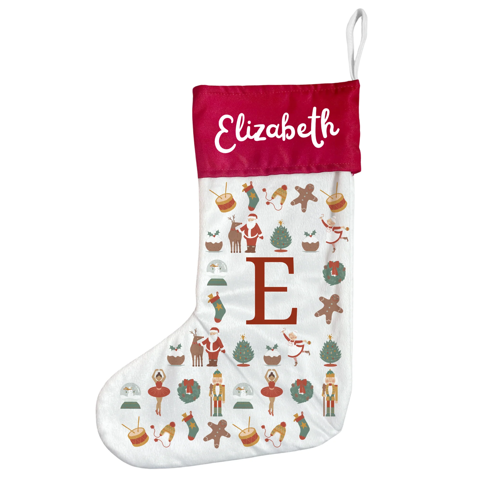 Personalised Nutcracker Christmas Stocking BOLD - Image 2