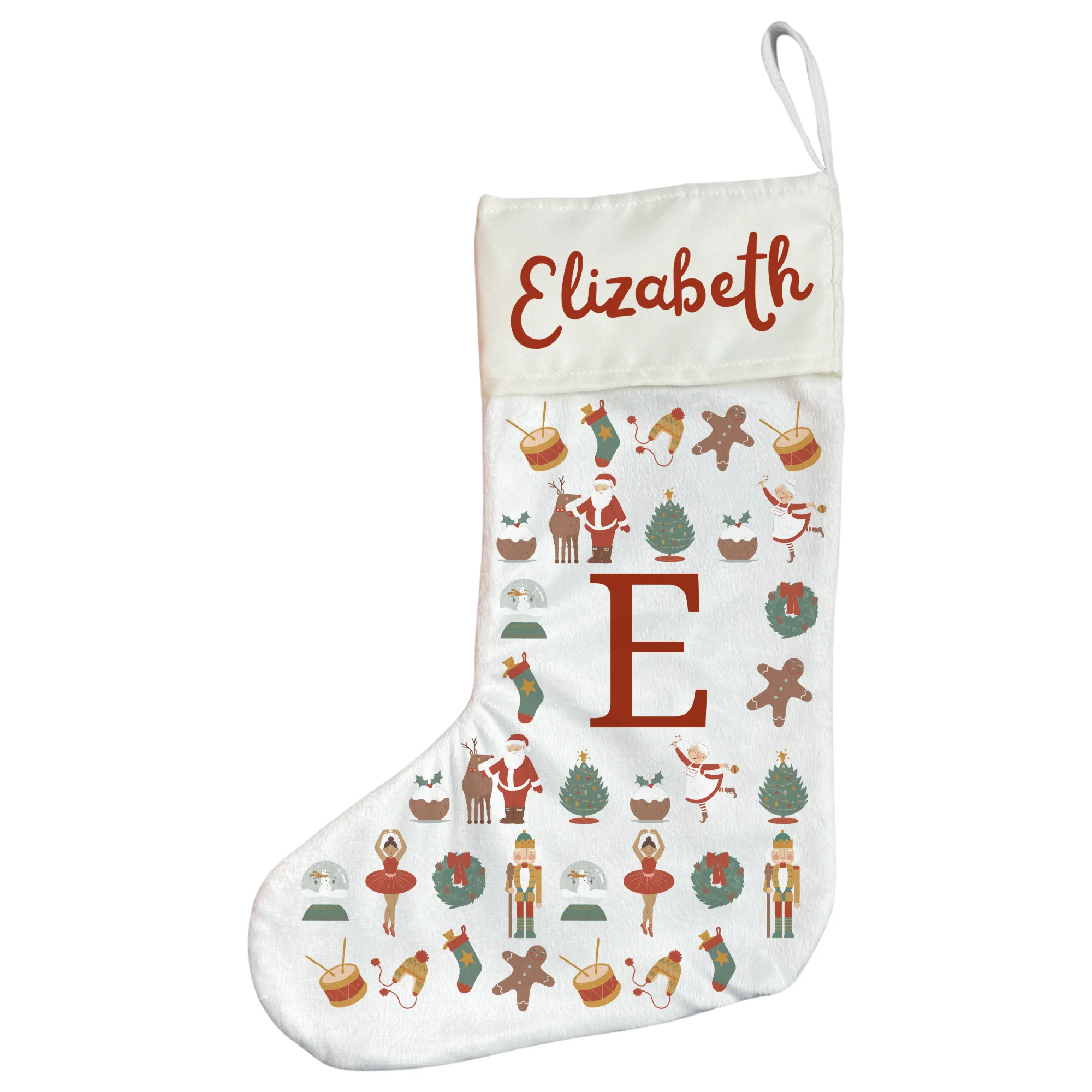 Personalised Nutcracker Christmas Stocking BOLD - Image 3