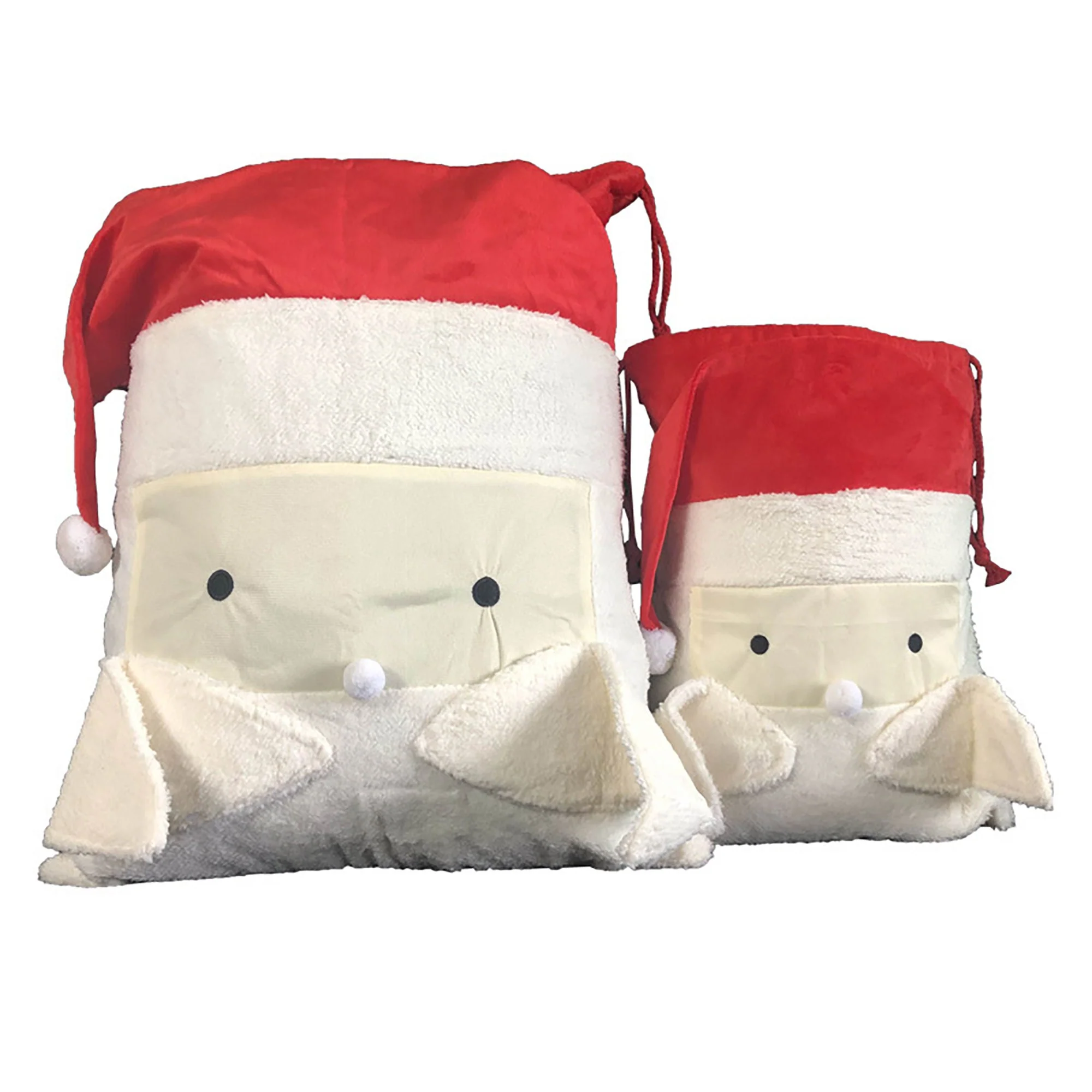 Personalised Santa Face Christmas Sack - Image 5