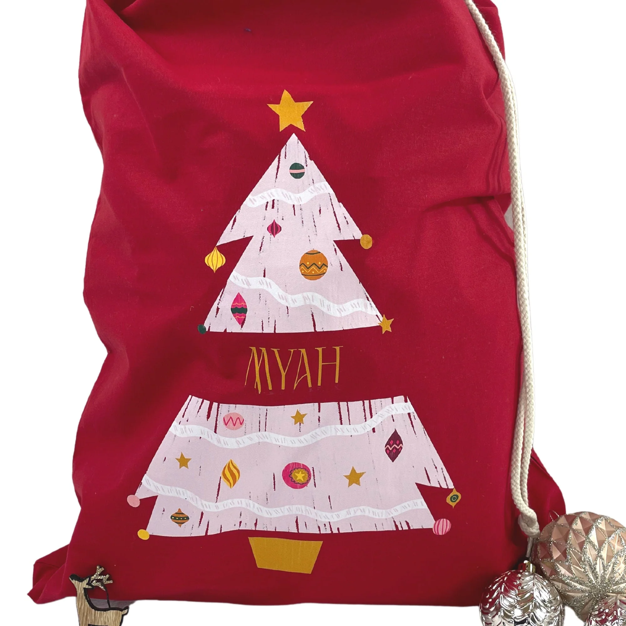 Personalised Christmas Tree Sack - Image 10