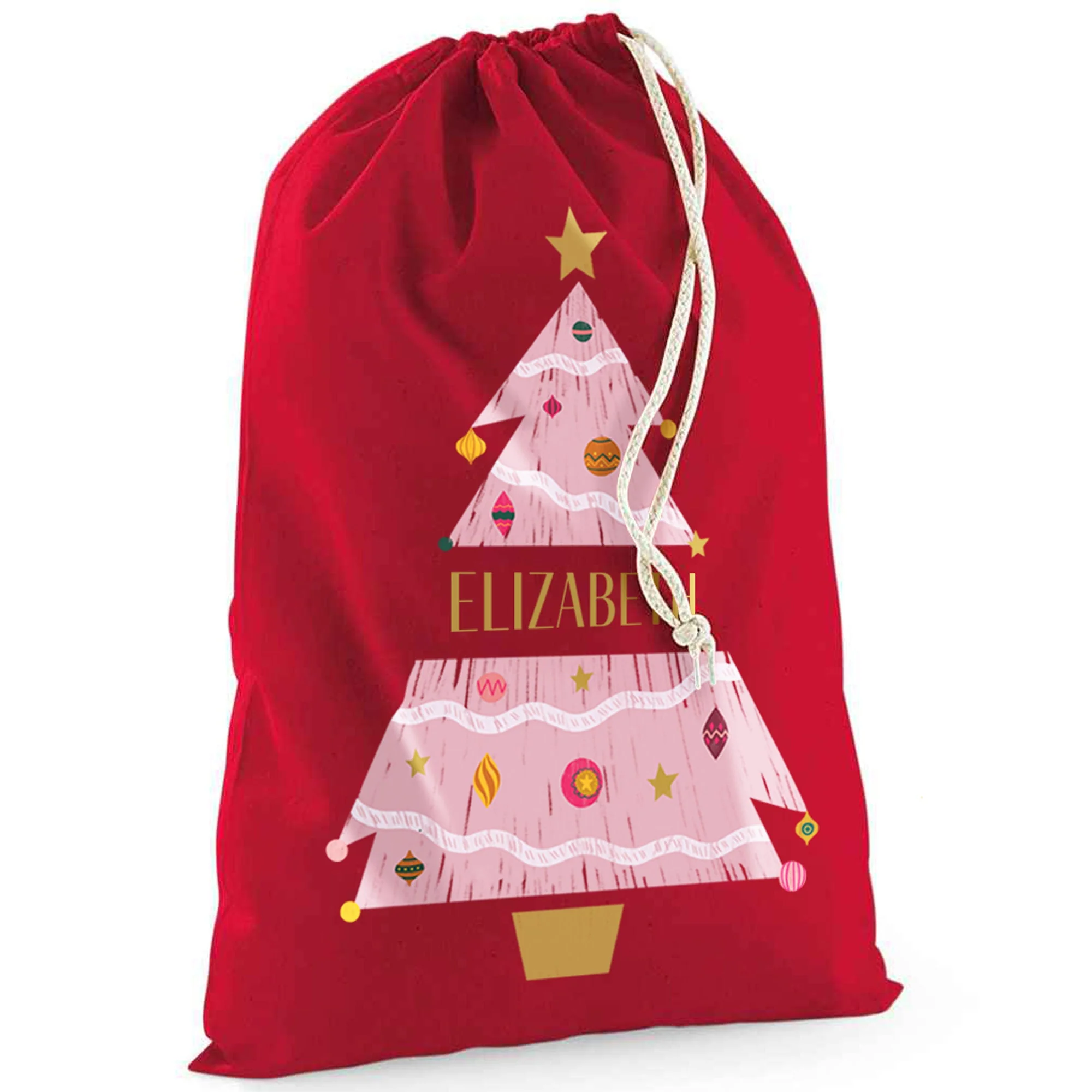 Personalised Christmas Tree Sack - Image 3