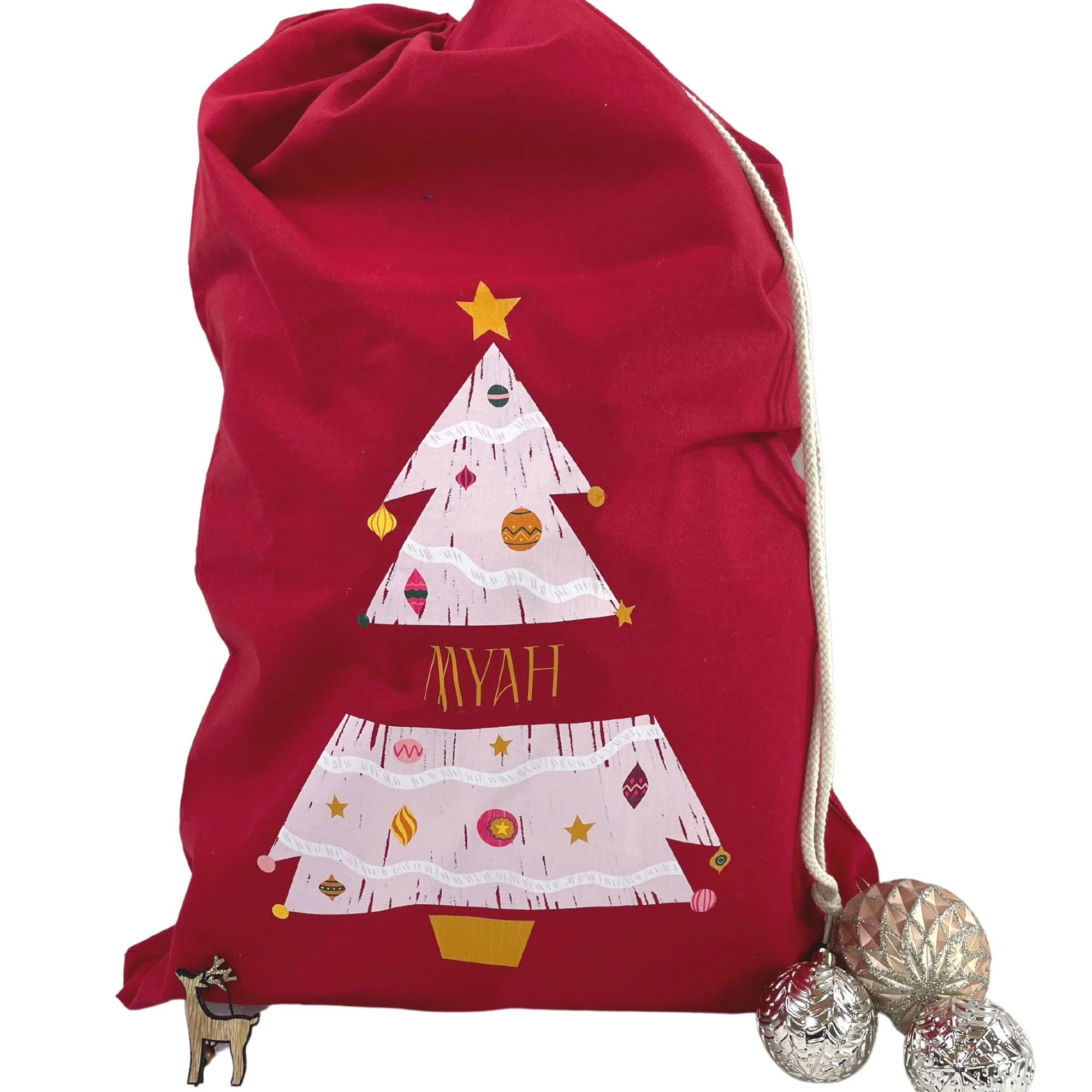 Personalised Christmas Tree Sack - Image 4