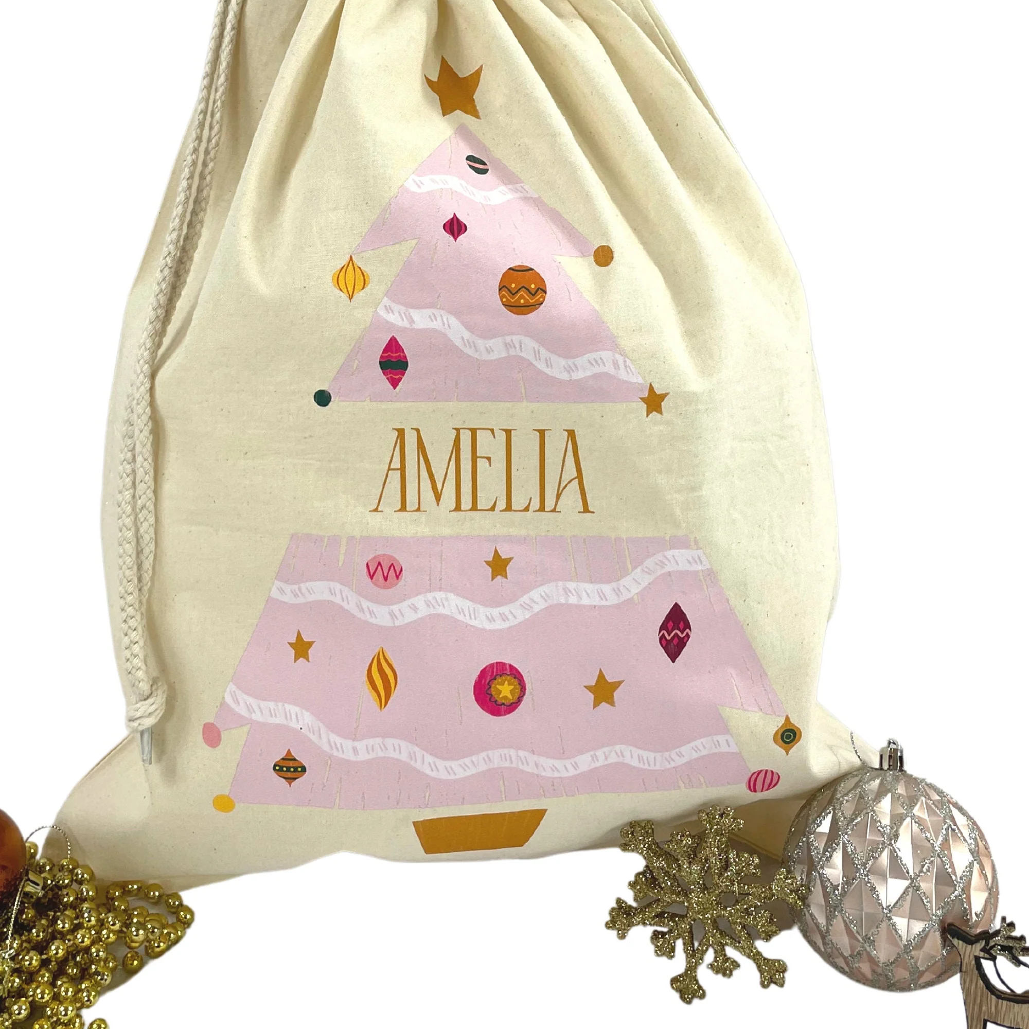 Personalised Christmas Tree Sack - Image 6