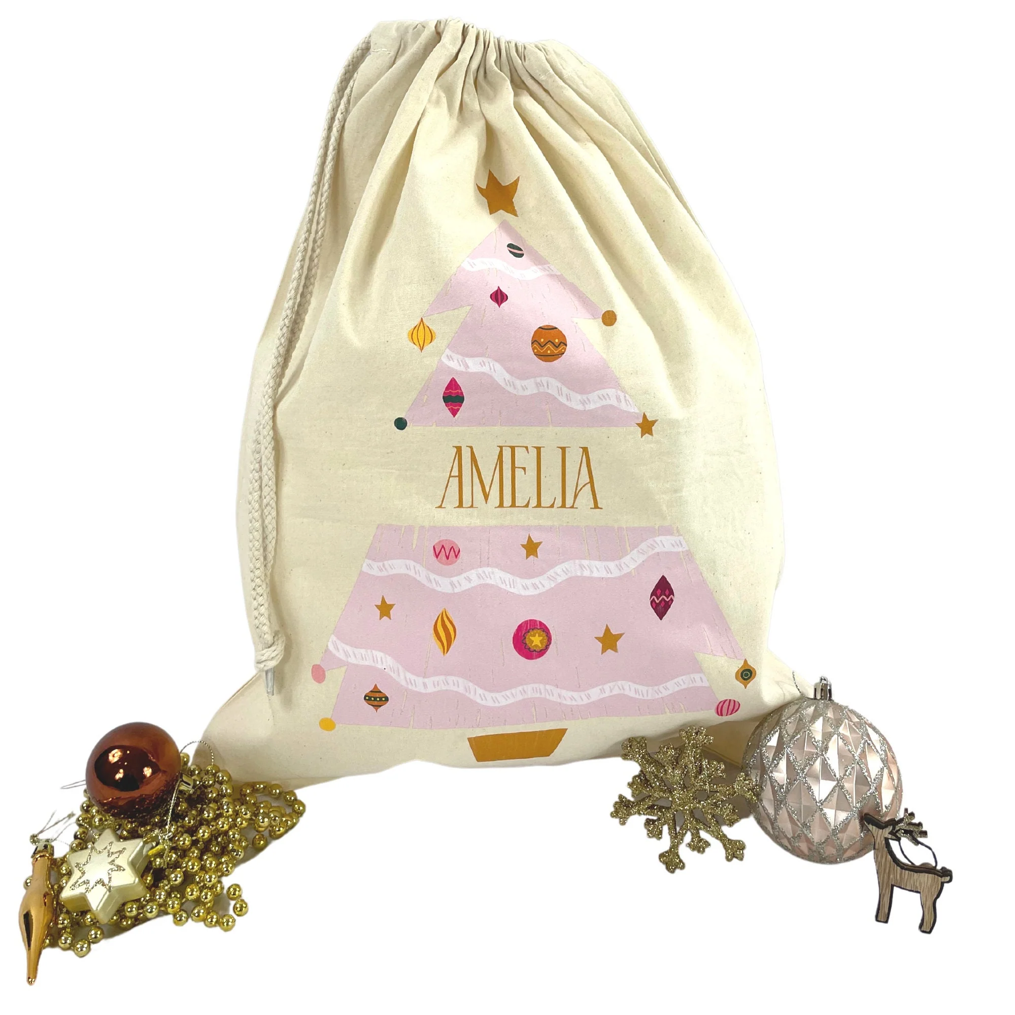 Personalised Christmas Tree Sack - Image 7
