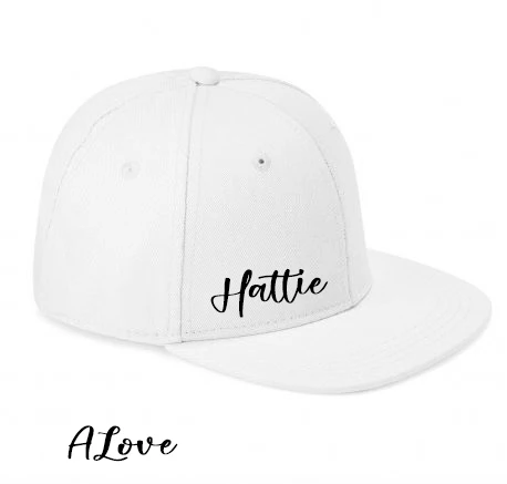 Personalised Snap Back Cap - Image 3