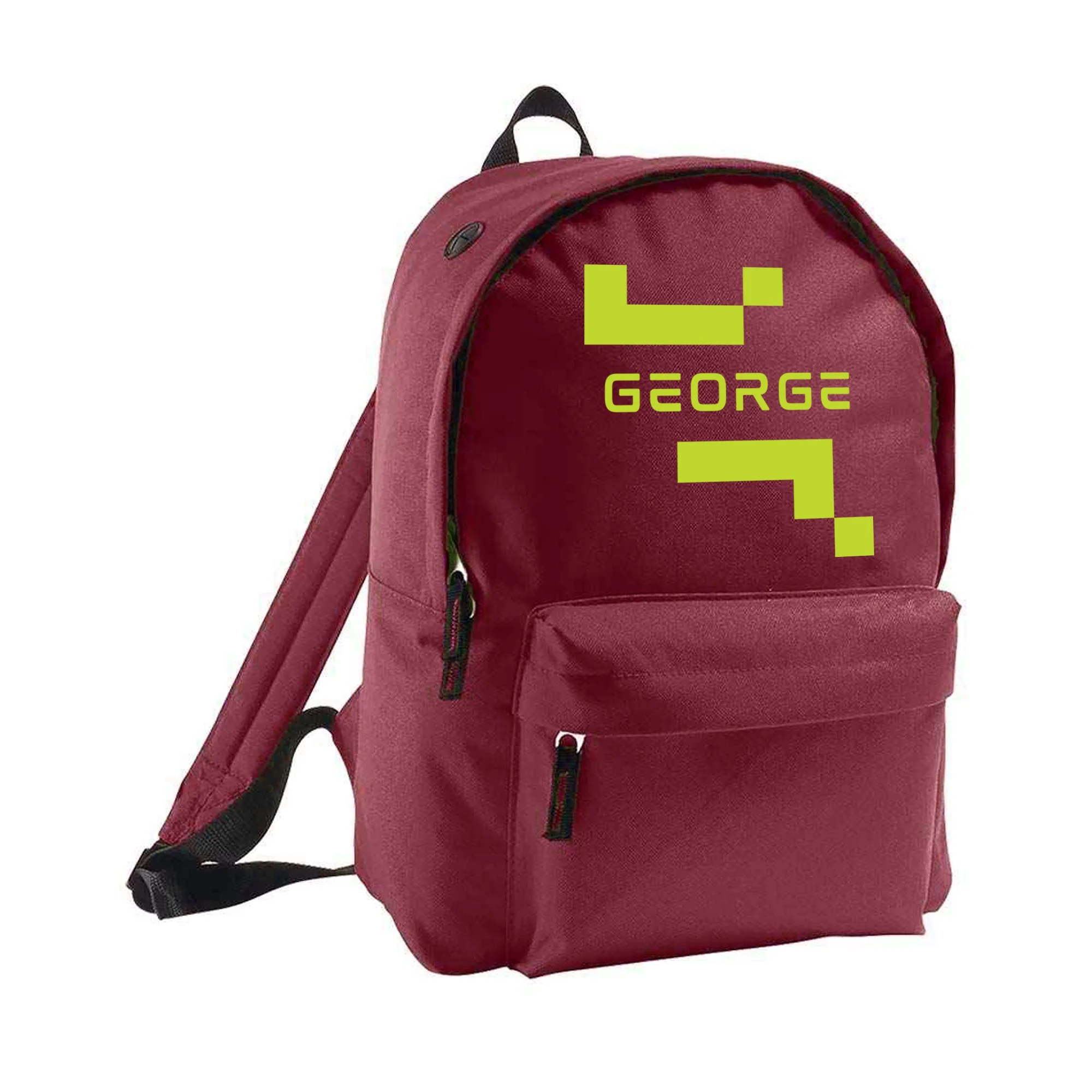 Personalised Tetris Design - Backpack - Image 2