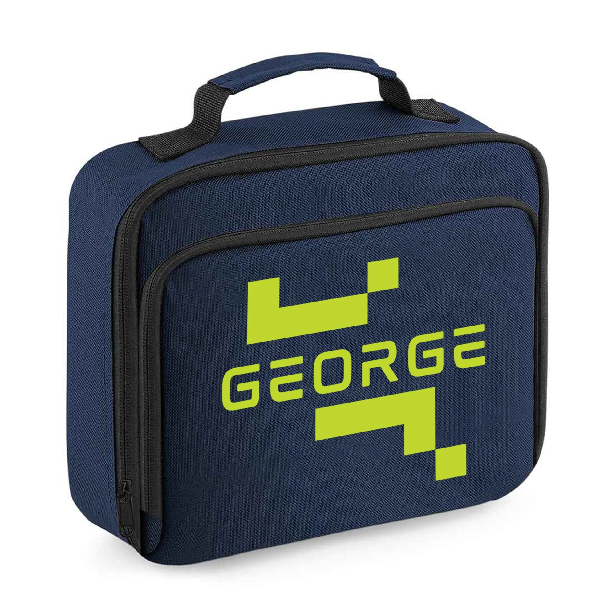 Personalised Tetris Design - Lunch Bag - Image 2