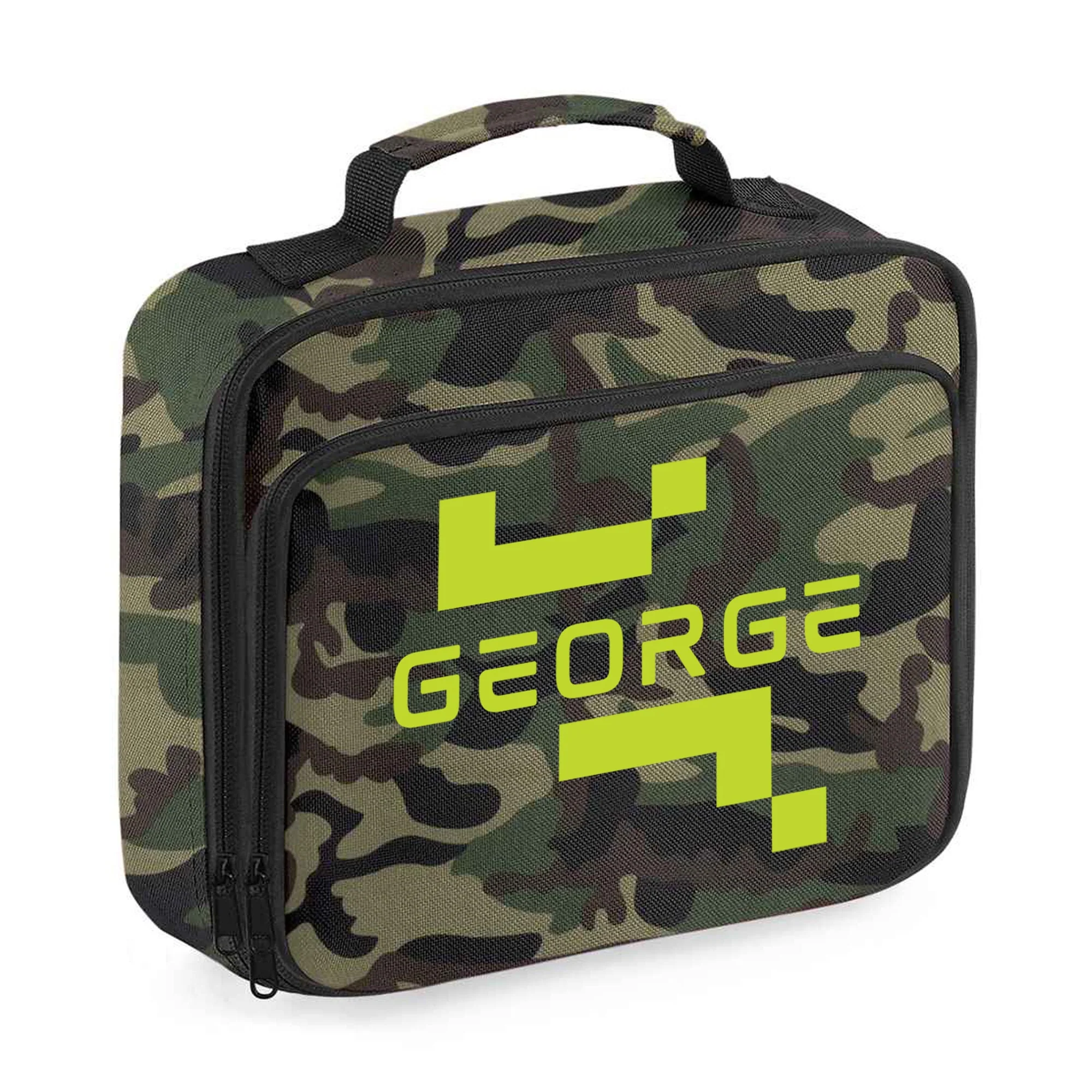 Personalised Tetris Design - Lunch Bag - Image 3