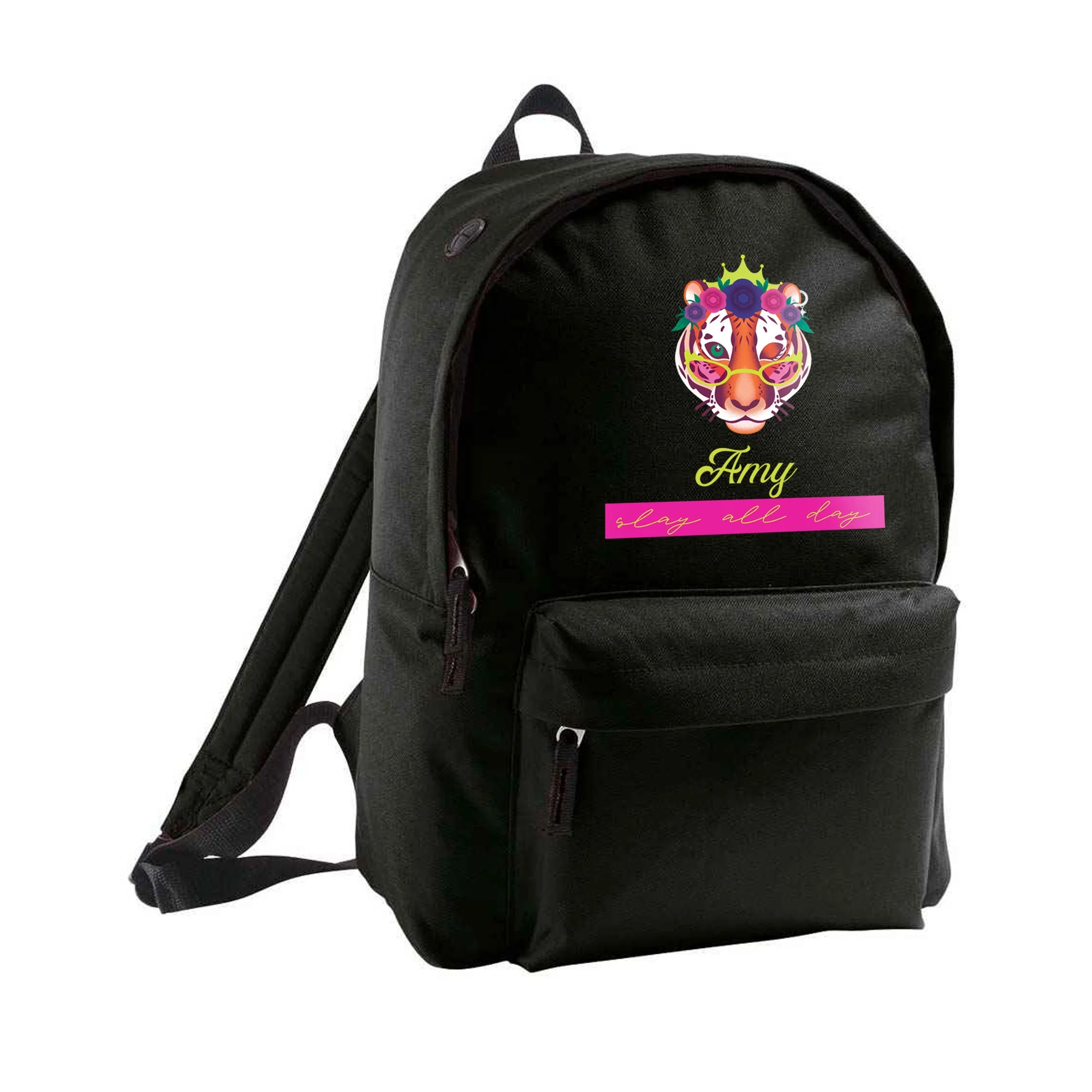 Personalised Tiger Design - Backpack
