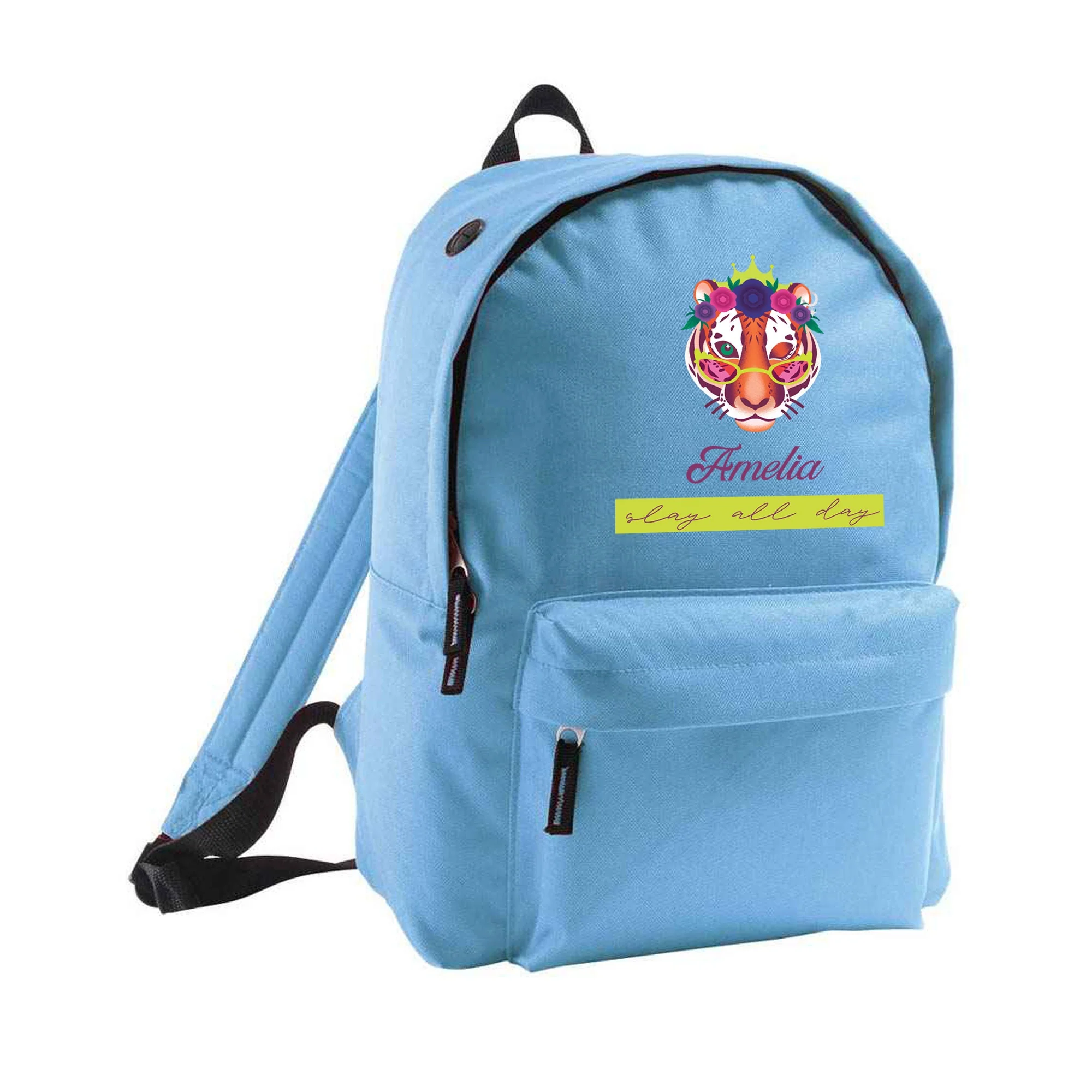 Personalised Tiger Design - Backpack - Image 2