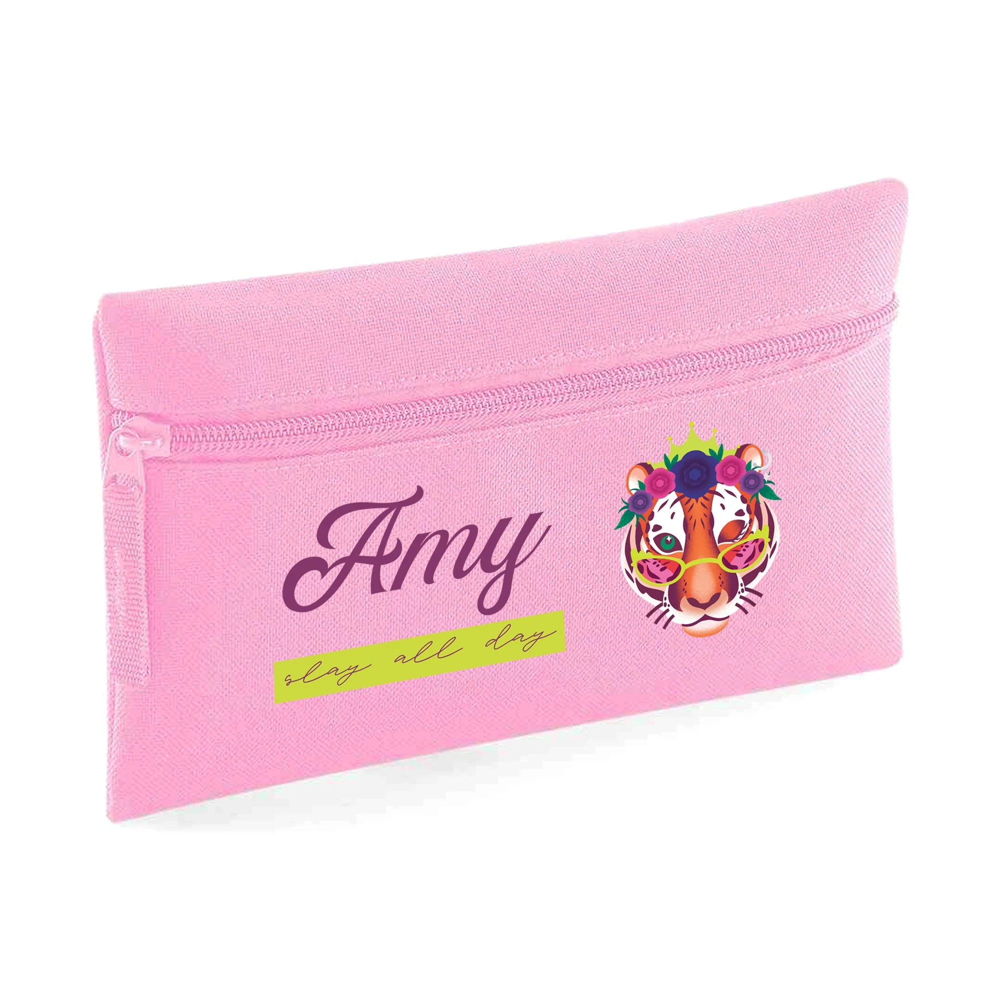 Personalised Tiger - Pencil Case - Image 3