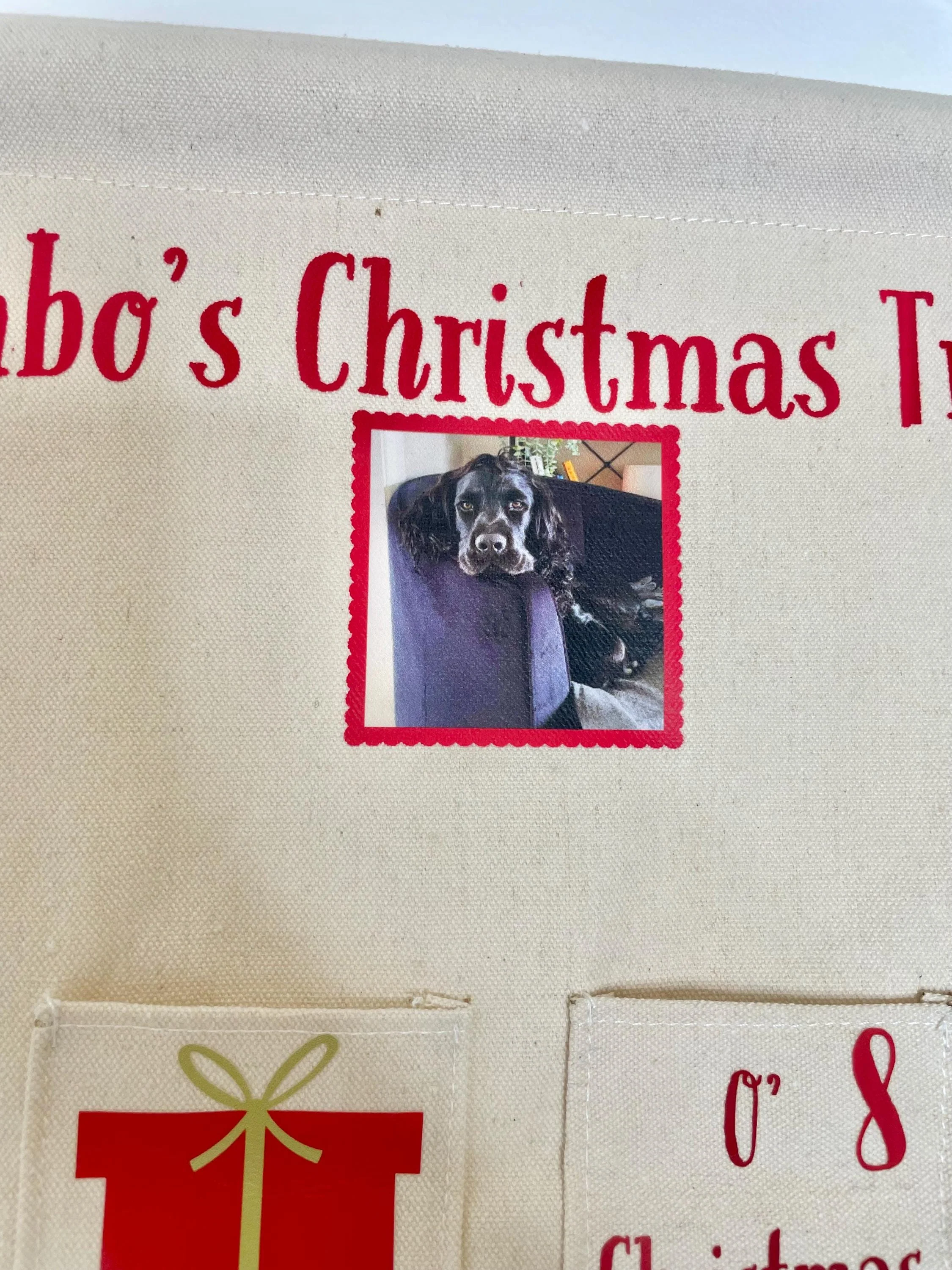 Personalised pet advent calendar - Custom dog advent calendar - Image 3