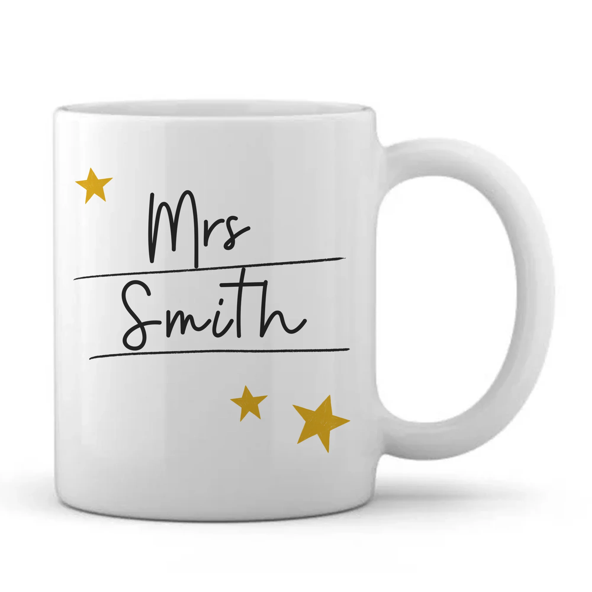 Star Teacher Mug - Personalised - Image 2