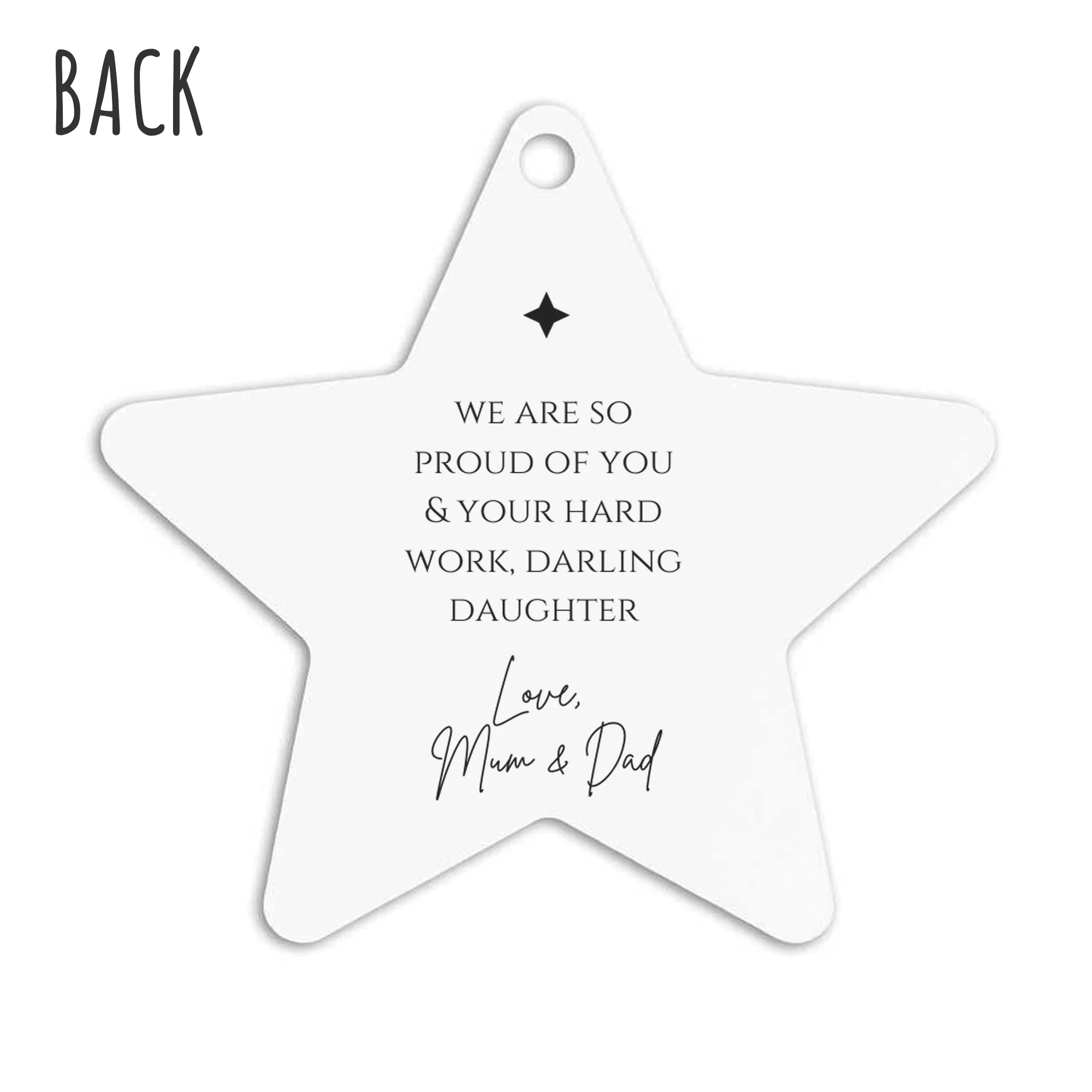 Star Token Keep sake - Personalised - Image 2