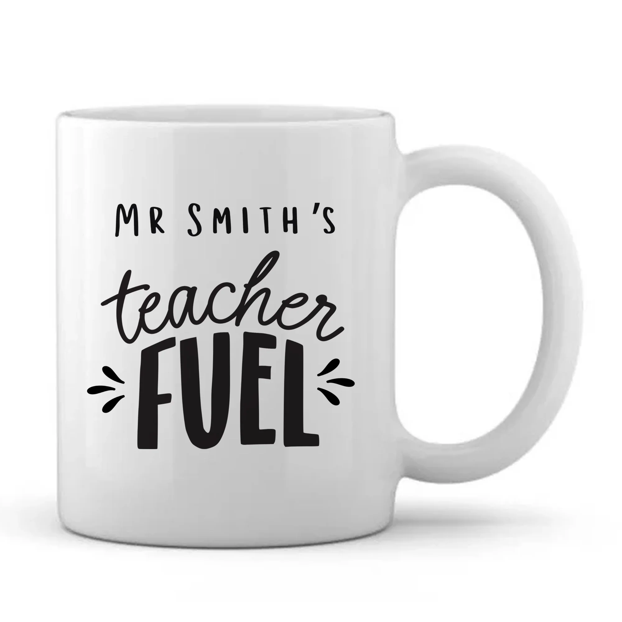 Teacher fuel Mug - Personalised - Image 2