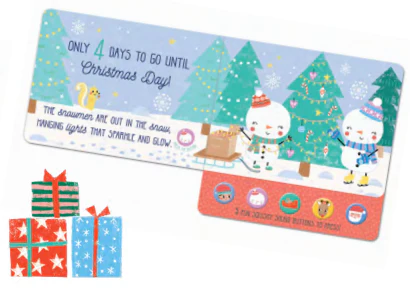 The Countdown to Christmas - Press and Play Sound Book - Image 2