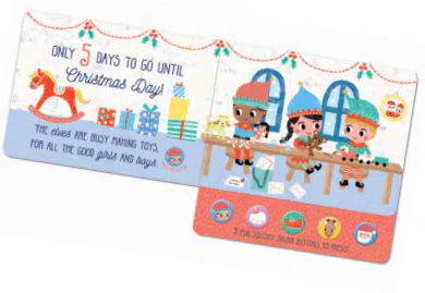 The Countdown to Christmas - Press and Play Sound Book - Image 3