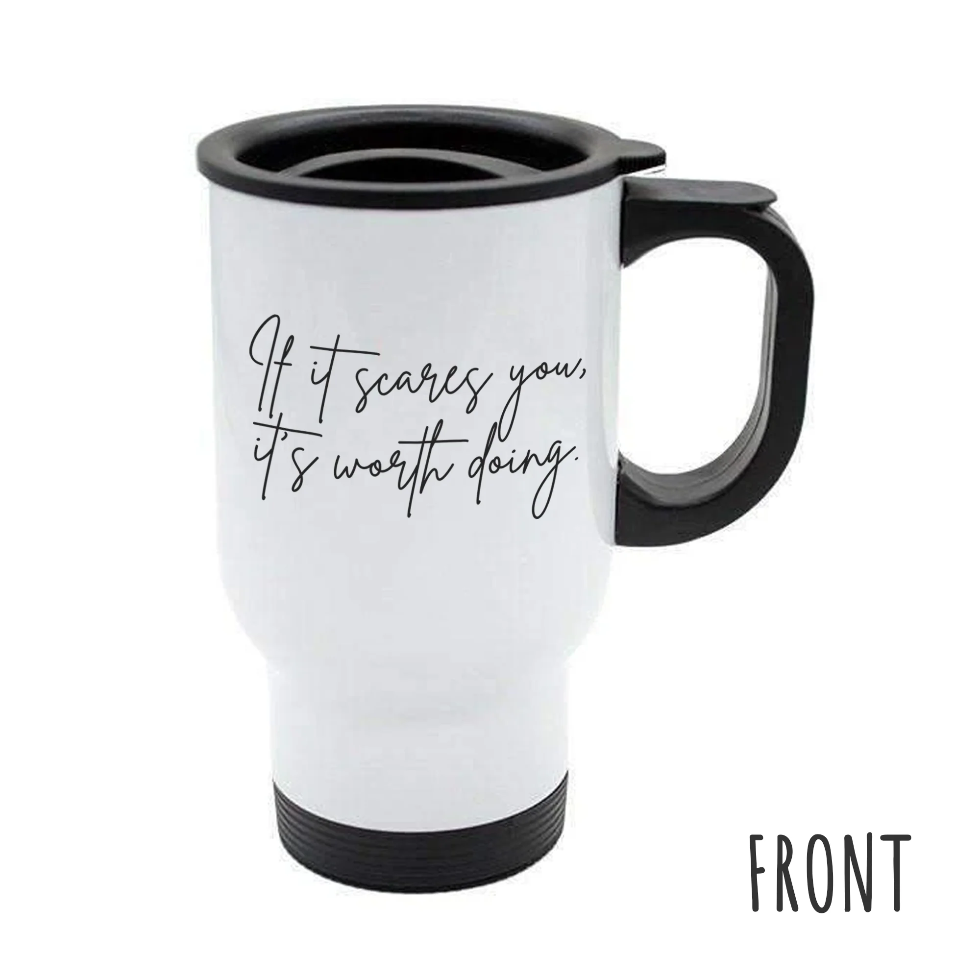 Travel Mug - Graduation - Worth Doing Design - Image 3