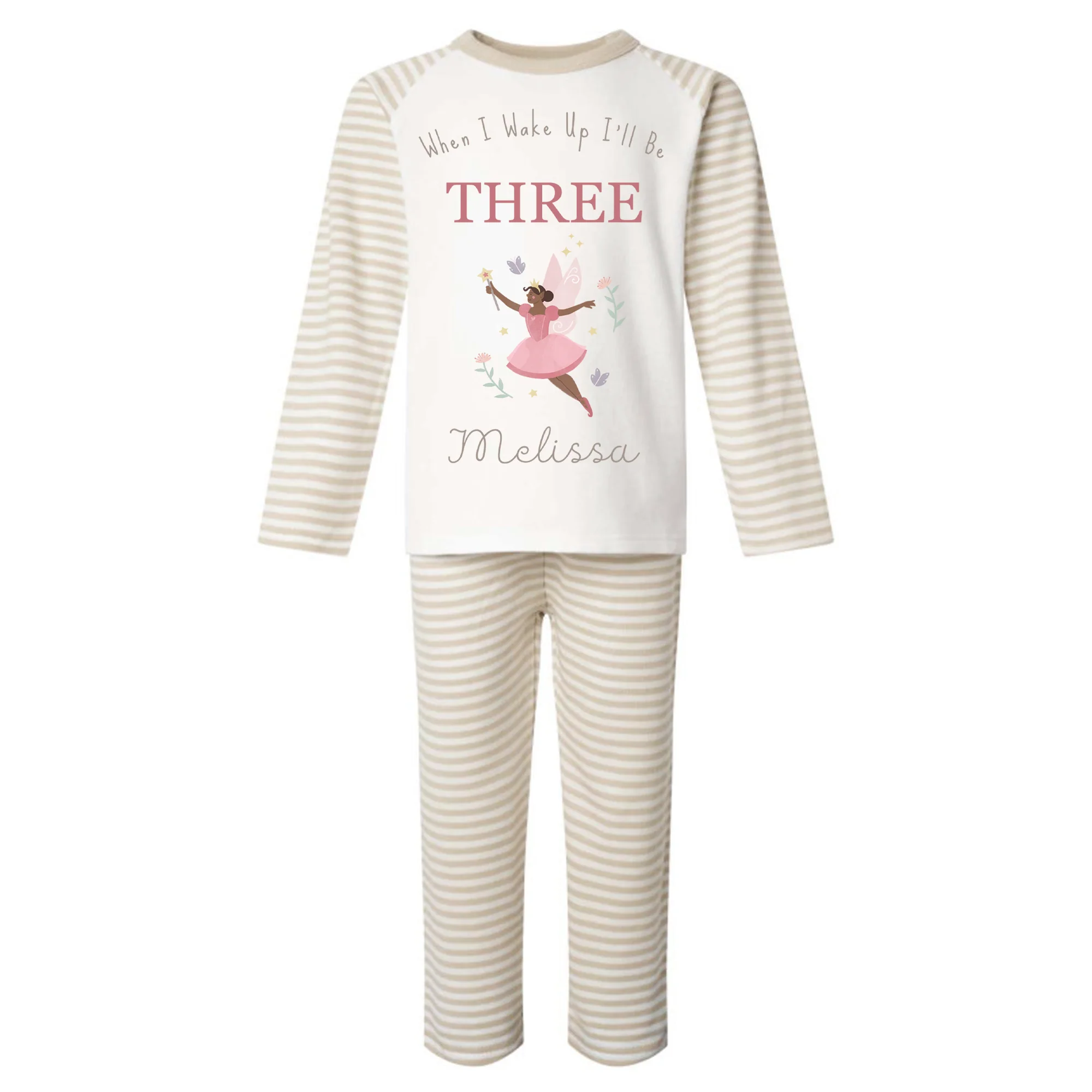Personalised Birthday Pyjamas - Fairy Design - Image 6